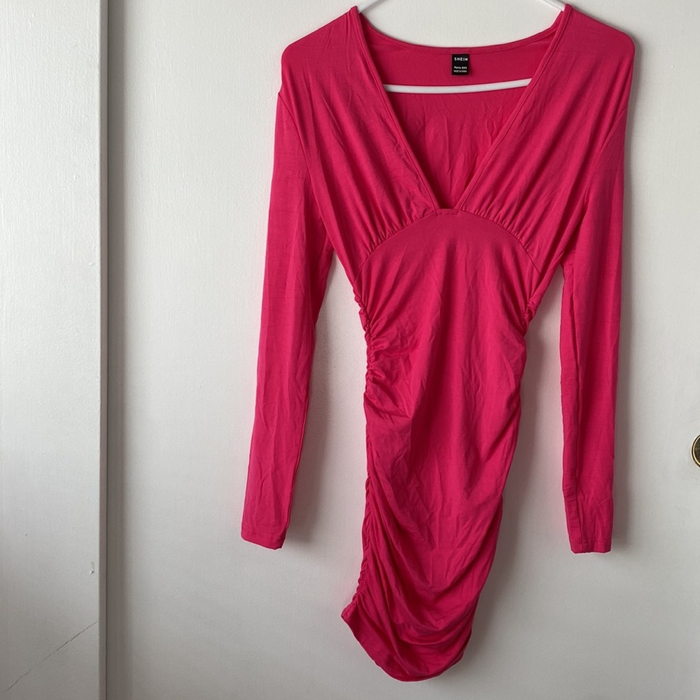 Brand new without tag Shein Pink Dress- Petite XXS